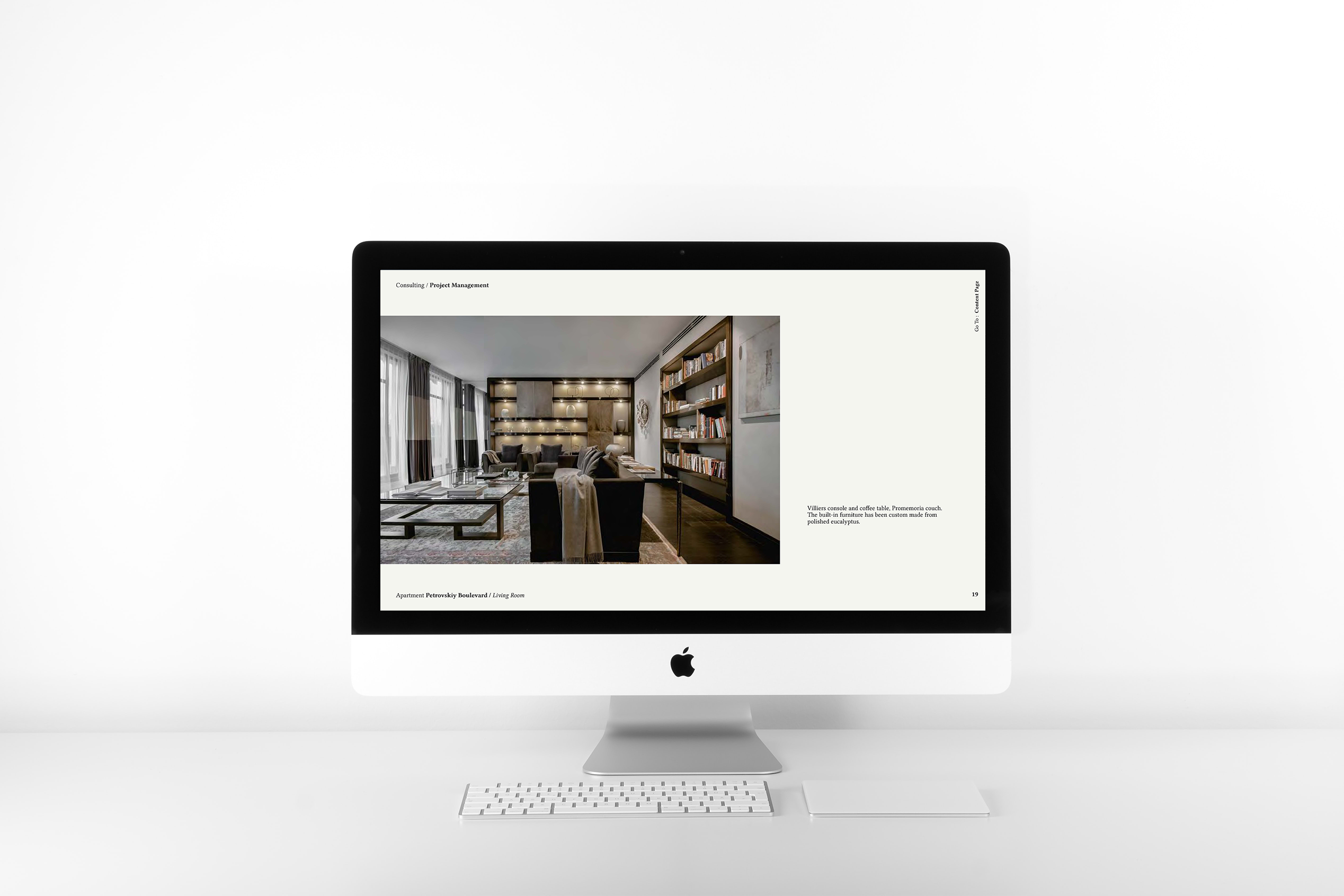 iMac Website Mockup